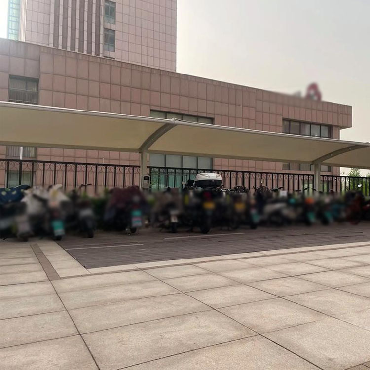 自贡膜结构电动车棚